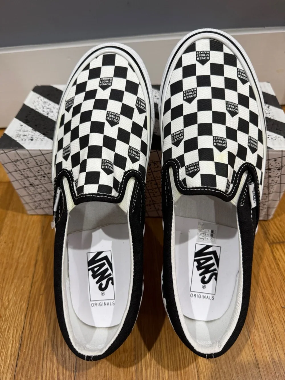 Vans never worn